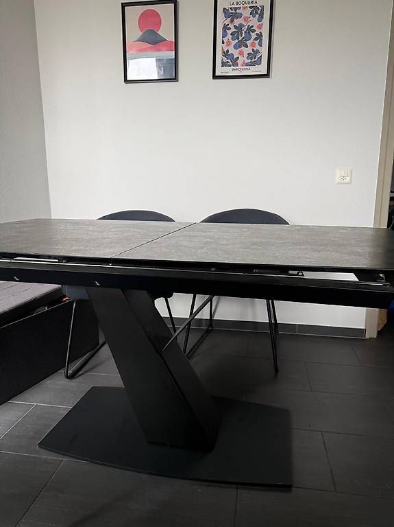 Tavoli: 160cm Tisch mit Schieferplatte/Massivstein – Usato da Basel venduto da sab_6wfg 1