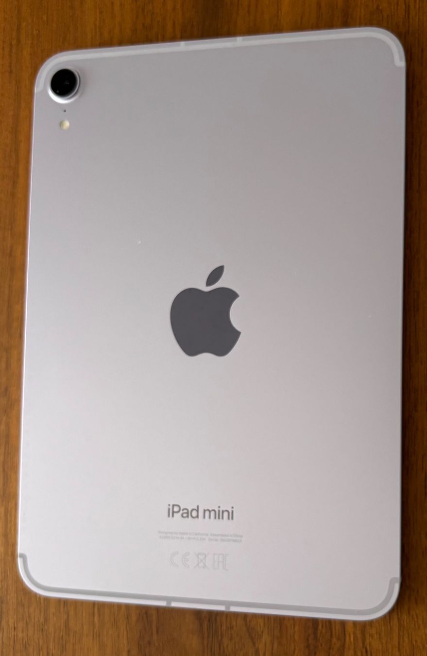 Apple Tablet PC: iPad mini Wi-Fi + Cellular 128GB, Violett, 8,3" – Usato da Lohn-Ammannsegg venduto da Uranus2001 1