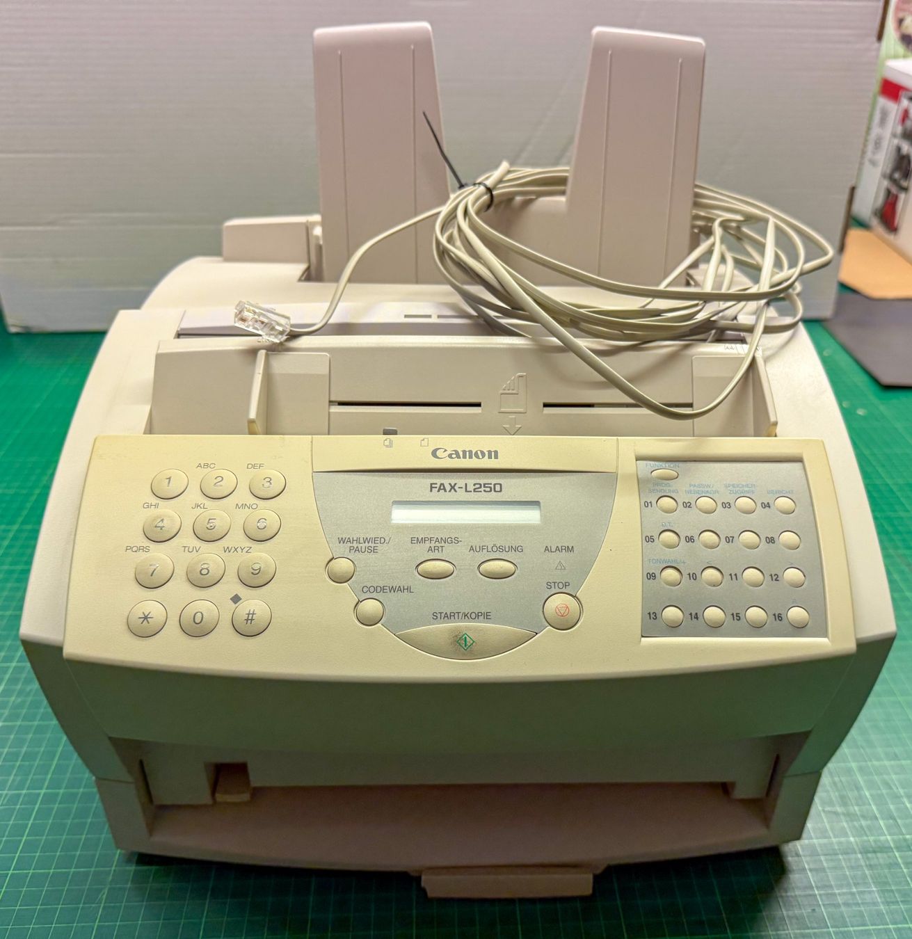 Canon Apparecchi Fax: Canon FAX-L250 Faxgerät – Usato da Bülach venduto da sabrista 3