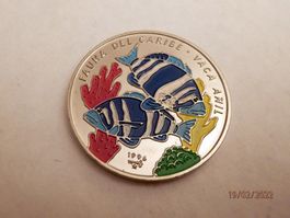 1 Peso, Republica del Cuba, Multicolored