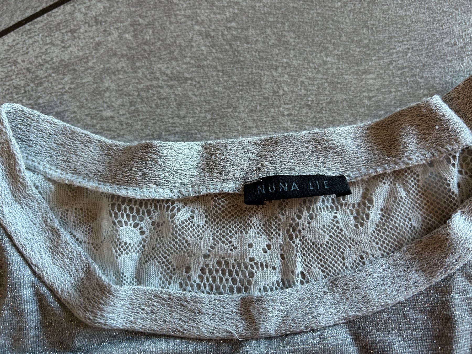 Pullover & Sweatshirts: PULL léger avec dentelle NUNA LIE gr. M élégant – Gebraucht aus Arbedo von nadia1973 3