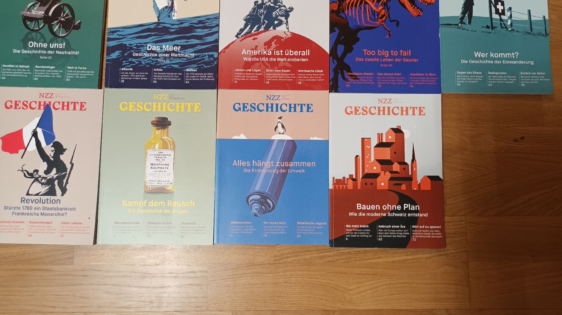 Livres: 19 Bücher NZZ-Geschichten – Neuf (Voir description) à chur par erika025 3