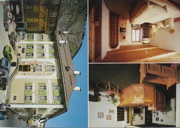 Ansichtskarten: S-CHANF Sporthotel Scaletta - Auto – Gebraucht aus Jona von philajona
