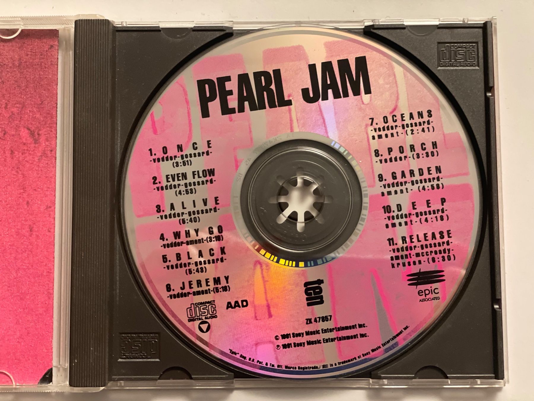 CD: Pearl Jam – Usato da Muri b. Bern venduto da AdidasCollector 2