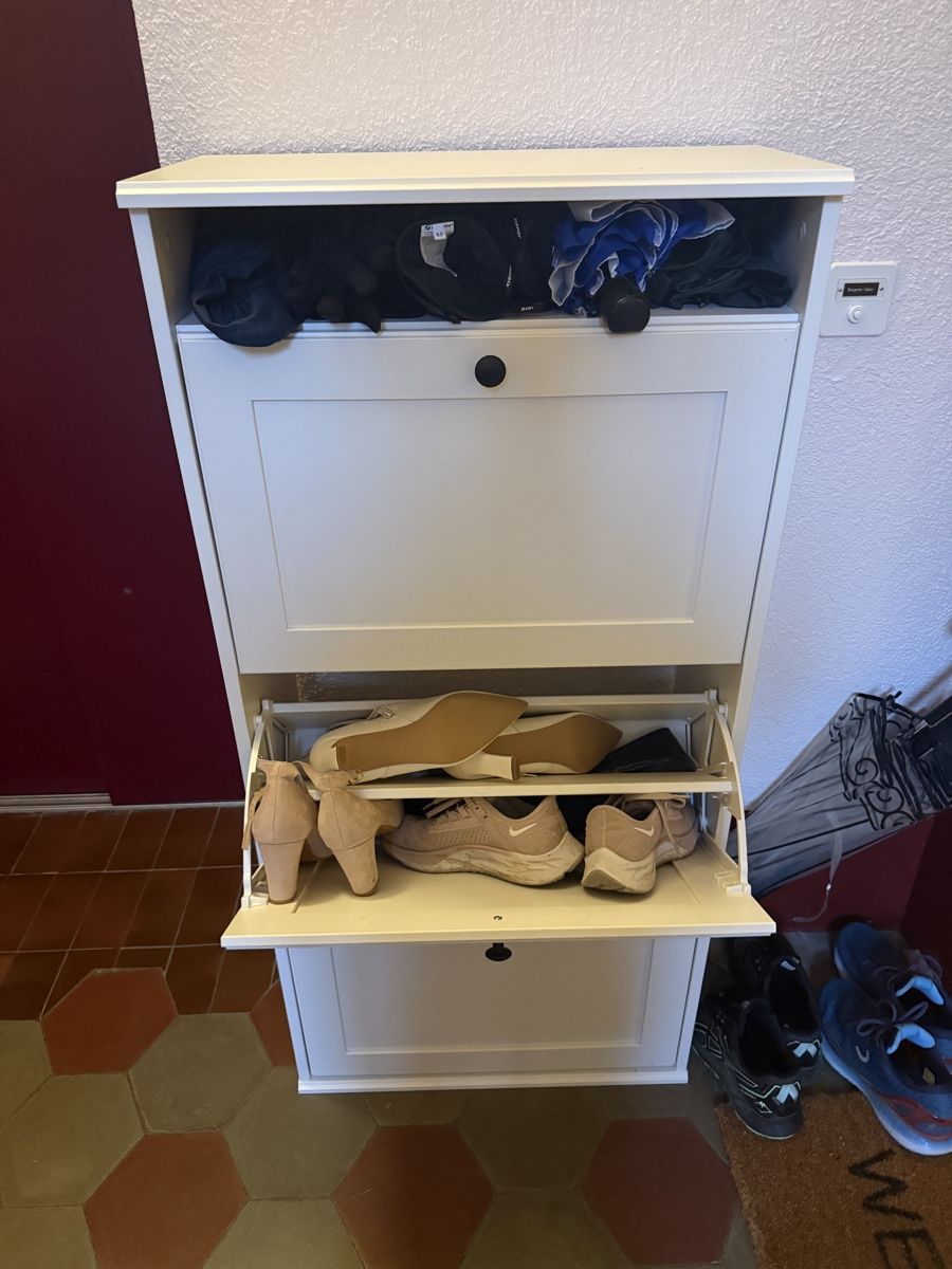 Armadi: Schuhschrank Ikea weiss – Usato da Bern venduto da BluePlanetE 1