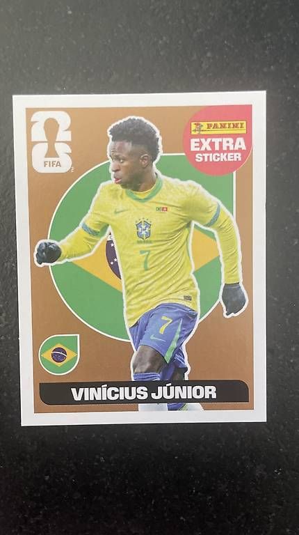 Sammelbilder & Trading cards: Panini Extra Vinicius Junior bronze 2026 – Gebraucht aus Romanel-s-Lausanne von ArikIssler