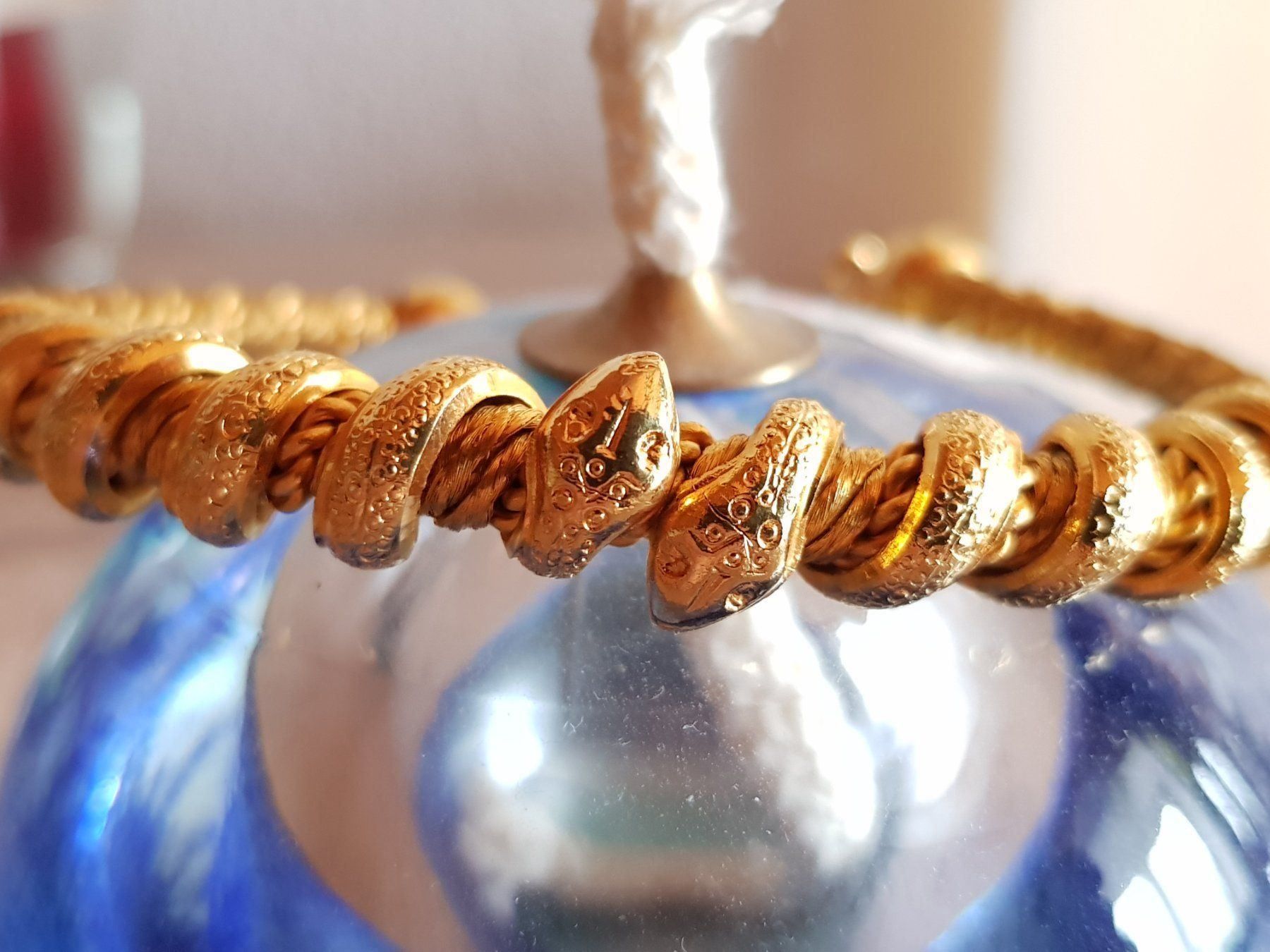 Catenine: Schlangenhalskette und Armband – Usato da Morens FR venduto da Kiscica 5