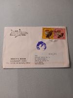 Lettre Inde avec timbres rares - Destination Suisse!