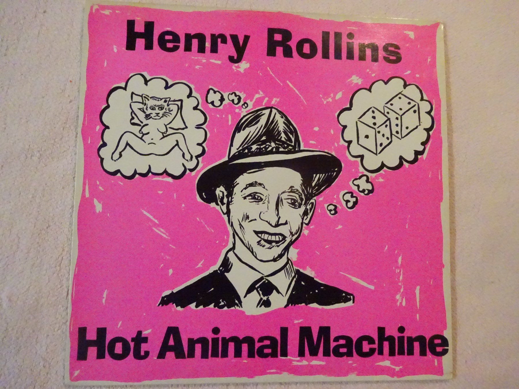 Schallplatten: HENRY ROLLINS ** HOT ANIMAL MACHINE – Gebraucht aus Luzern von xrayspex99