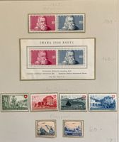 LOT BRIEFMARKEN SCHWEIZ NEU 1948