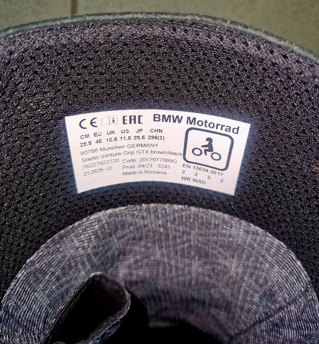 Scarpe da uomo: BMW Motorrad Stiefel Gr.45 – Usato da Samstagern venduto da Dusan293 5
