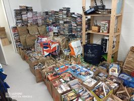 Riesige DVD und Blu Ray Sammlung. Neuware. Nur en Bloc