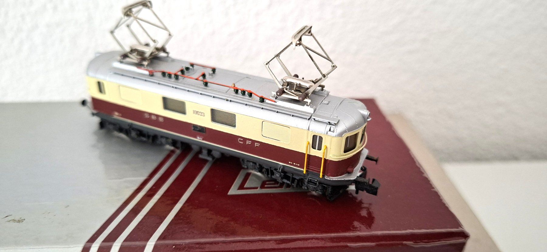 Lemaco Modellini di ferrovie: Lemaco Re 4/4 I TEE Messing Handarbeit DIGITALISIERT – Usato da Biberist venduto da Ntrains 2