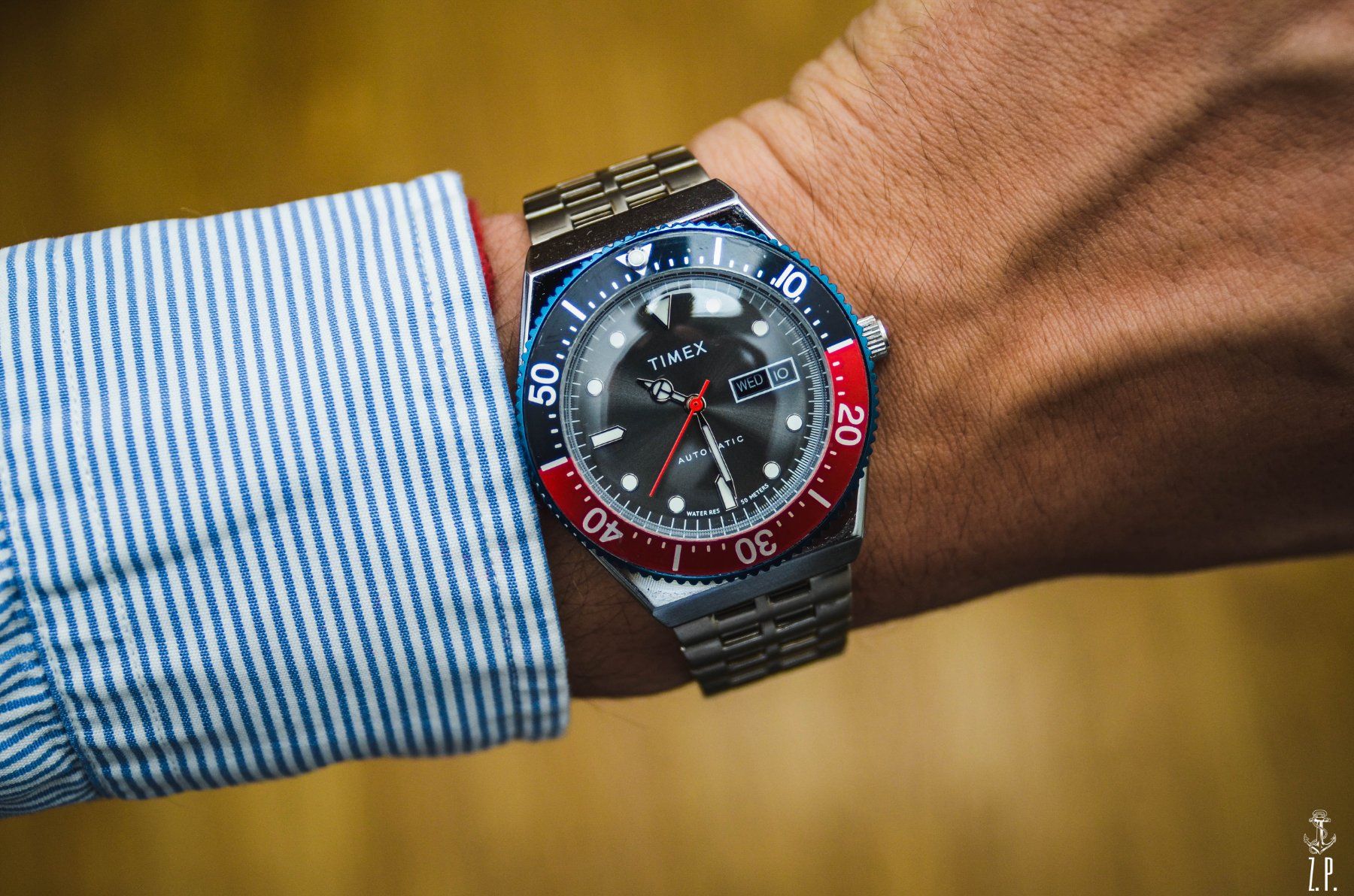 Timex Orologi: Timex Q Automatic Coke 2nd Generation Wie Neu – Usato da Boswil venduto da ZPwatches 2
