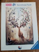 Ravensburger Puzzle 1000 Teile - Hirsch im Wald Herbst