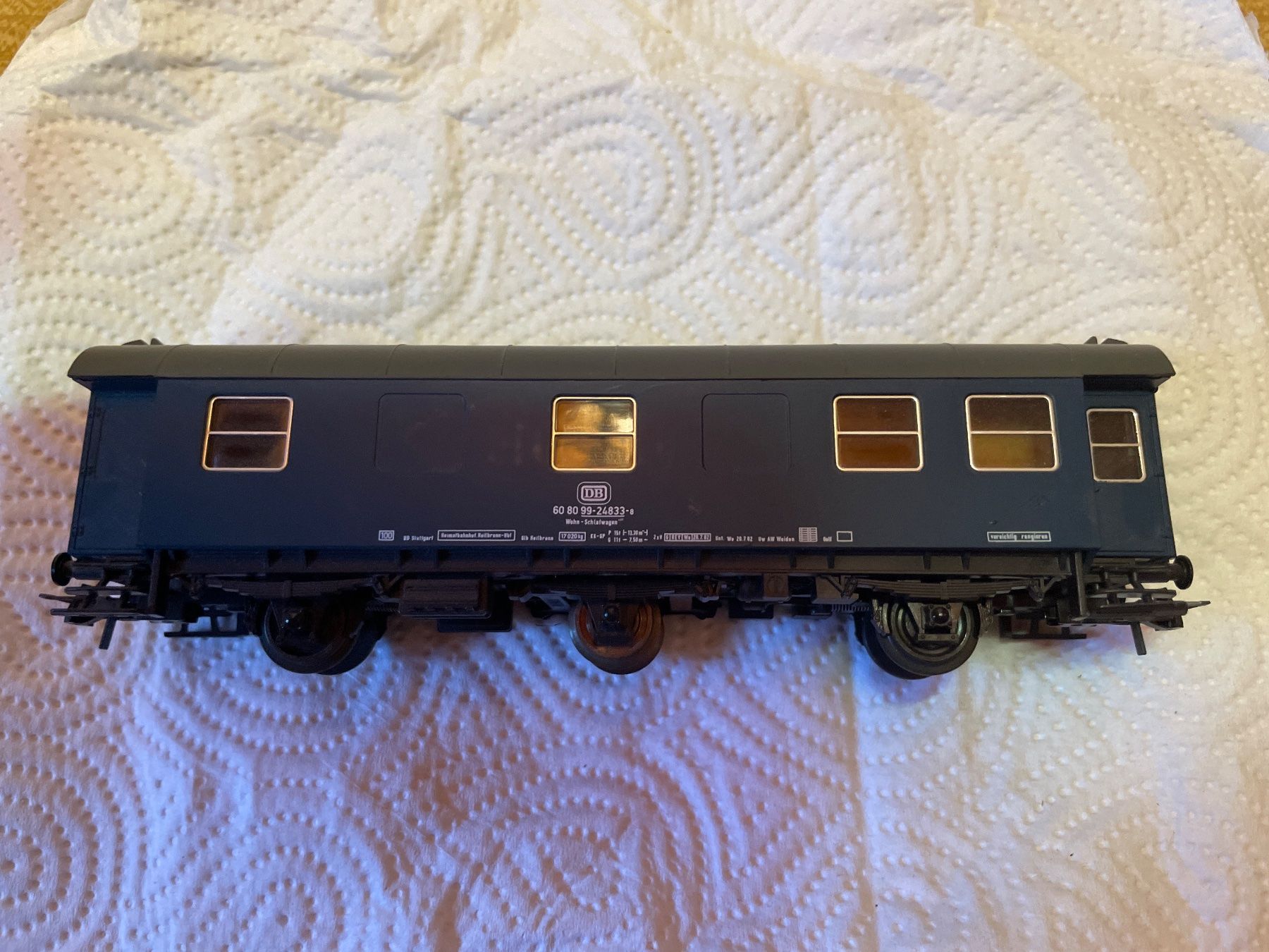 Roco Modellini di ferrovie: Roco H0 DB Bautruppführerwagen – Usato da Suhr venduto da Daneli7 4