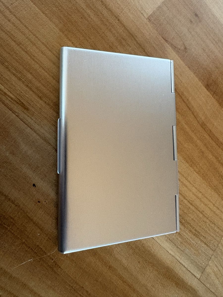 Autres vêtements & accessoires: Visitenkarten Etui Dose aus Aluminium – Neuf (Voir description) à Rümlang par euqinom16 2