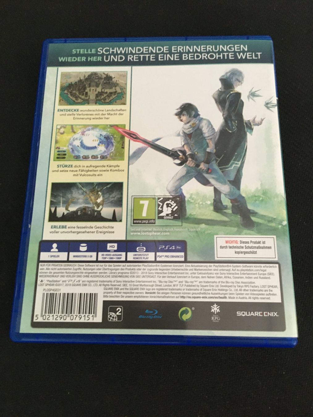 Sony Giochi: Lost Sphear - PS4 / Playstation 4 – Usato da St.Gallen venduto da Punktchen01 1