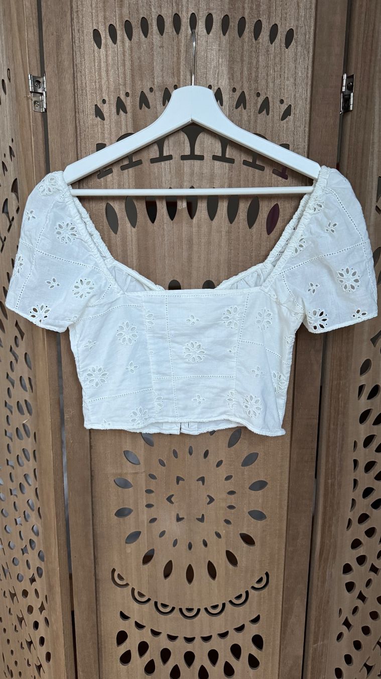 H&M Chemisiers: Weisses Oberteil – D'occasion à Riedern par leoni_m 1