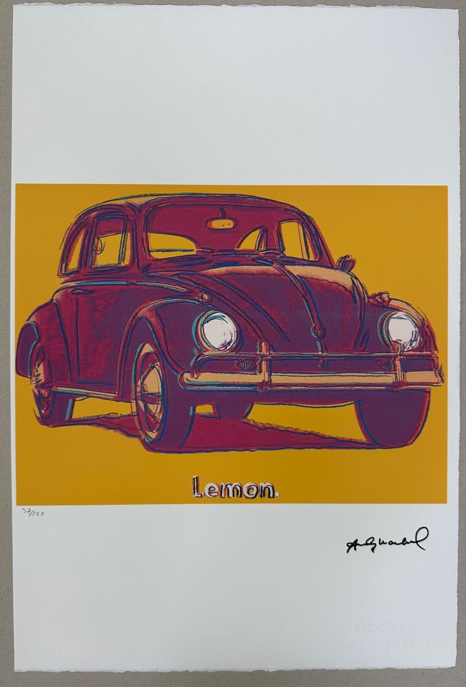 Foto & Immagini: Andy Warhol: Volkswagen POP ART 37/100 – Nuovo (secondo la descrizione) da Meilen venduto da Smgdesign