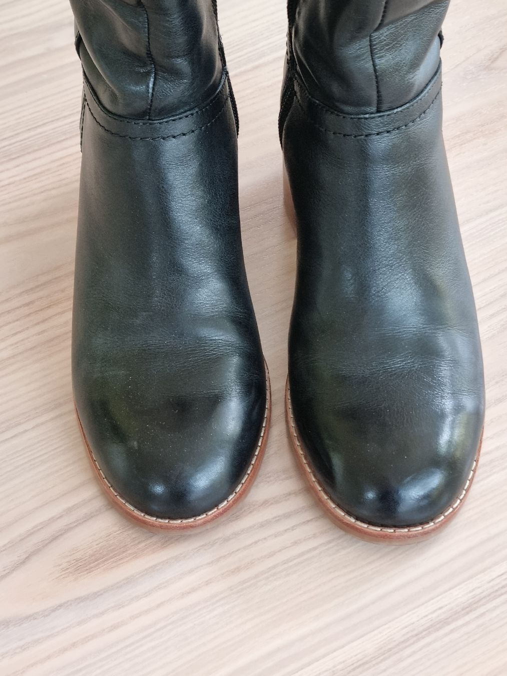 Damenschuhe: Bottes en cuir Minelli taille 35 – Neu (gemäss Beschreibung) aus La Tour-de-Trême von Coco06 3
