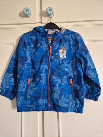 Kapuzenjacke blau Paw/Patrol, Gr. 116, leicht gefüttert