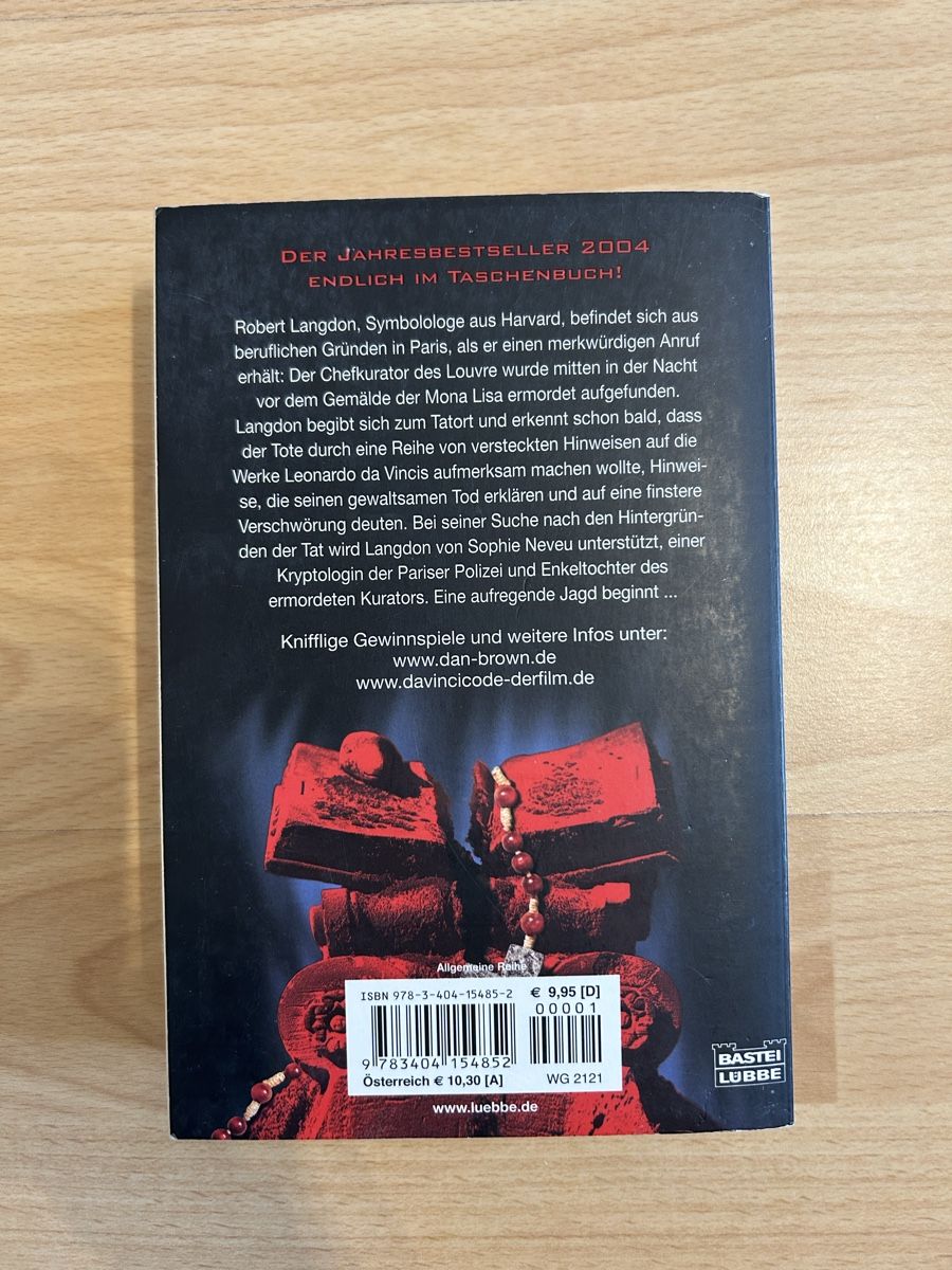 Libri: Buch Sakrileg - The Da Vinci Code, Dan Brown – Usato da Biel/Bienne venduto da SandraDG 1