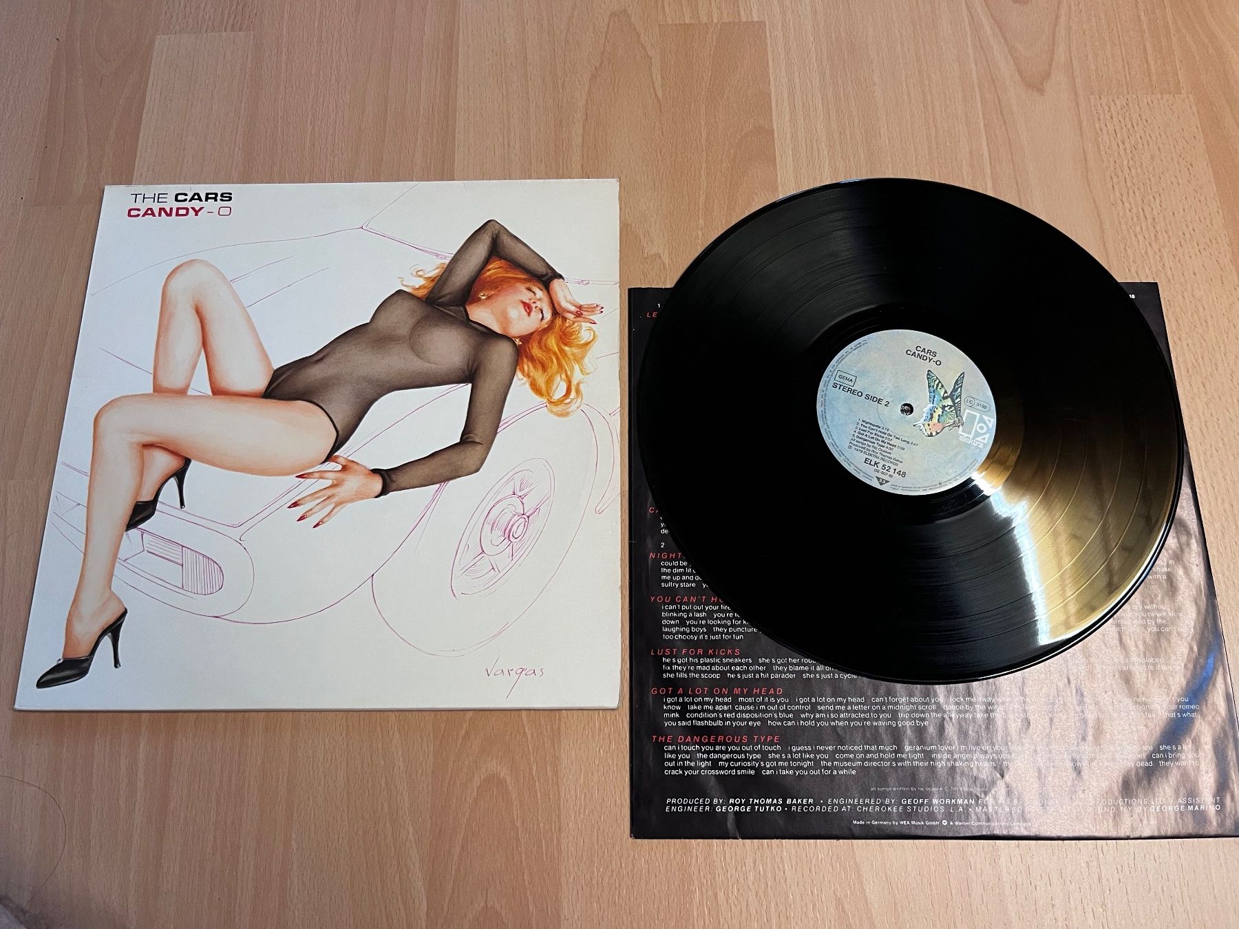 Dischi in vinile: The Cars - Candy O – Usato da Giebenach venduto da Wurlitzer70