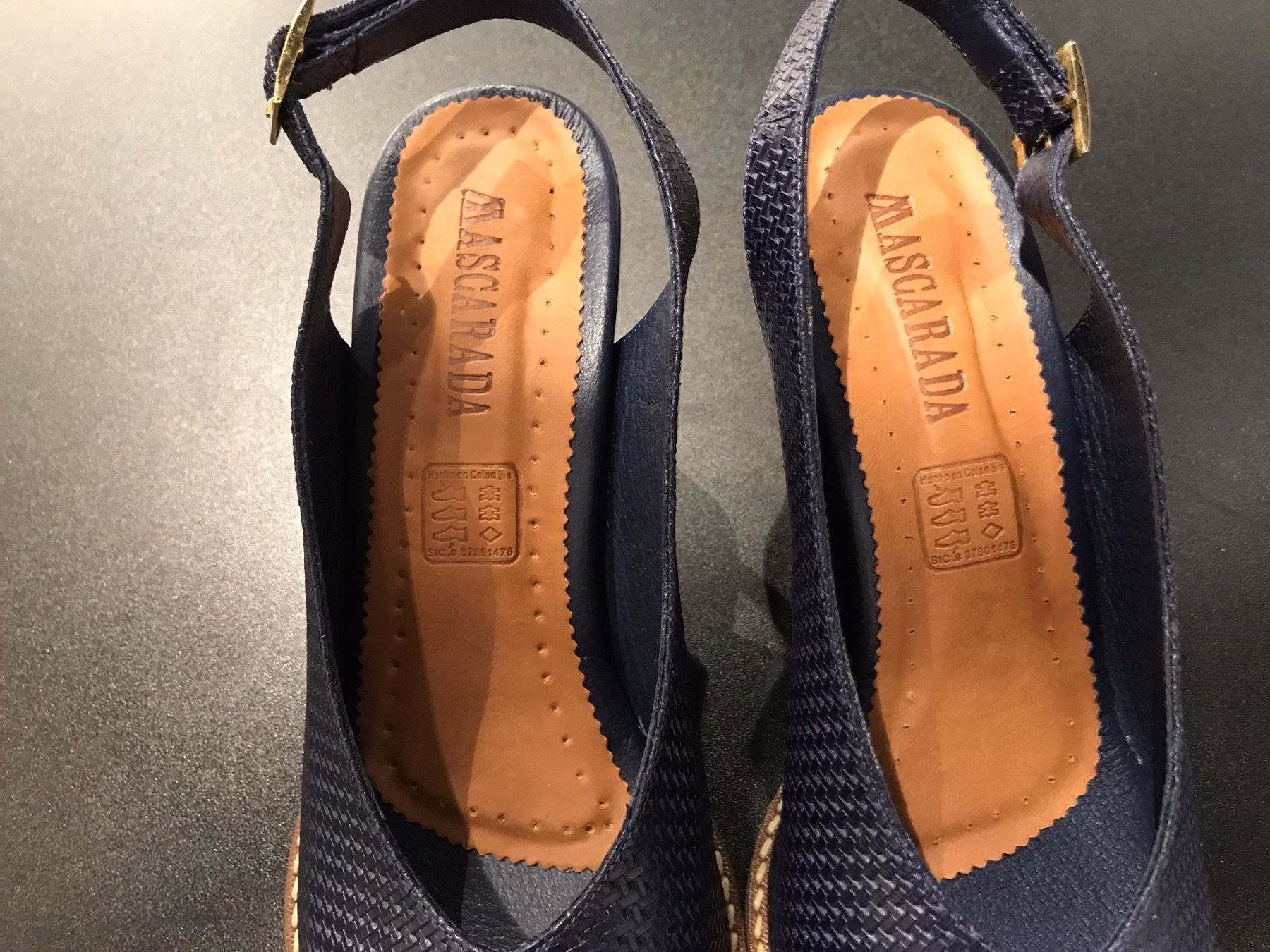 Damenschuhe: Mascarada Leder Sandaletten Grösse 38 – Neu und originalverpackt aus Rengg von Colomo 4