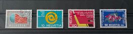 1961 Werbemarken Ersttag Ausgabetag SBK 375-378