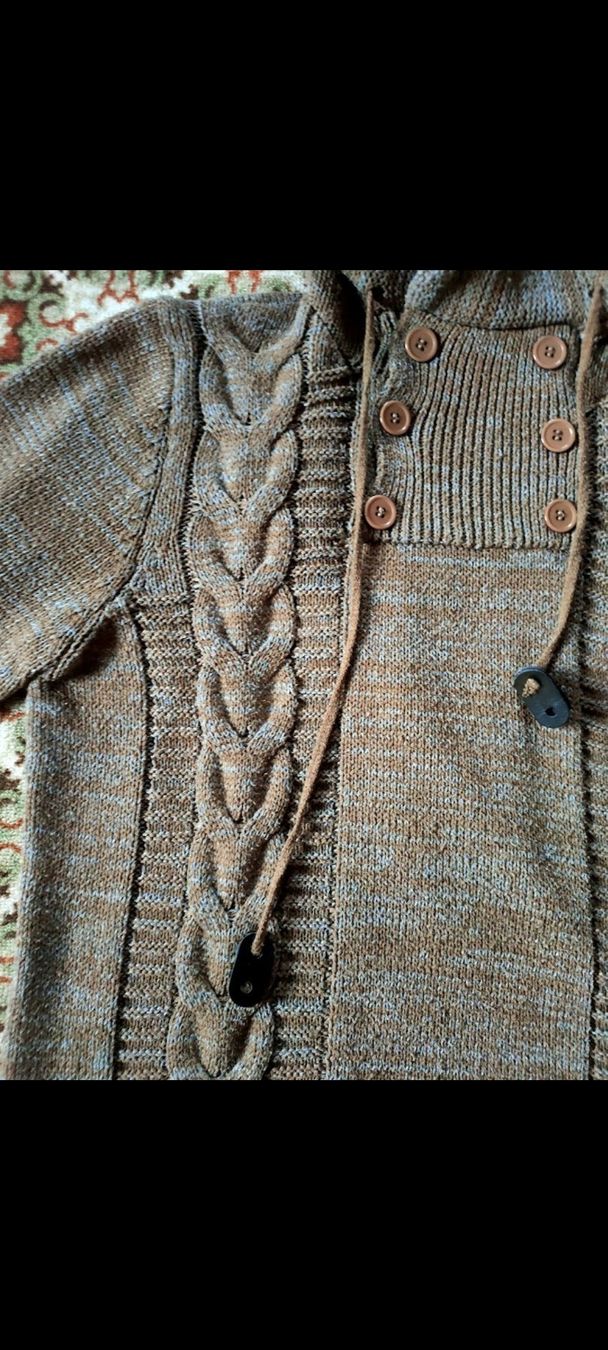 Maglioni & Felpe: stylischer Pullover, braun, Muster – Usato da Einsiedeln venduto da 111chris111 2