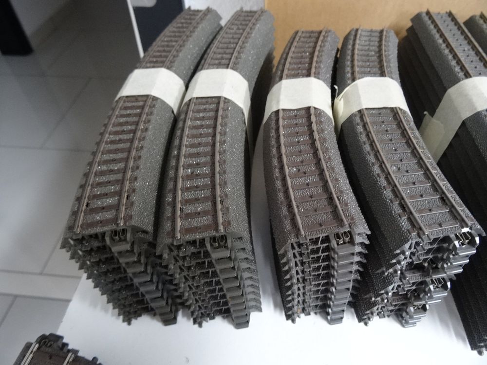 Lot Aiguillages électriques Tourelle / Gastou Pour Réseau HO - Traverses Bois Laiton 3e Rail