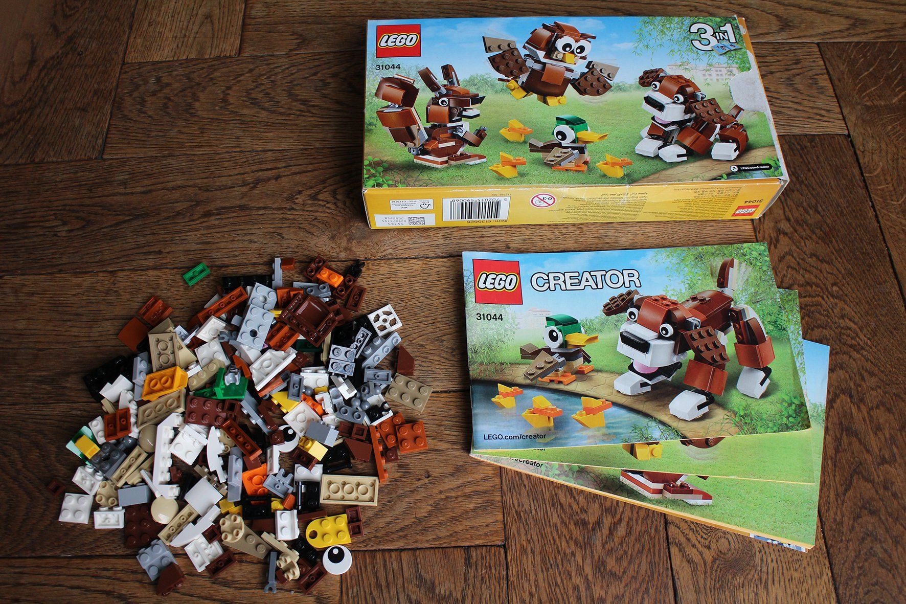 Lego Kit di costruzioni: LEGO Creator 3 in 1, 31044 / Hündchen, Ente, Eichhörnchen, E – Usato da Männedorf venduto da Alpen-Anemone 2