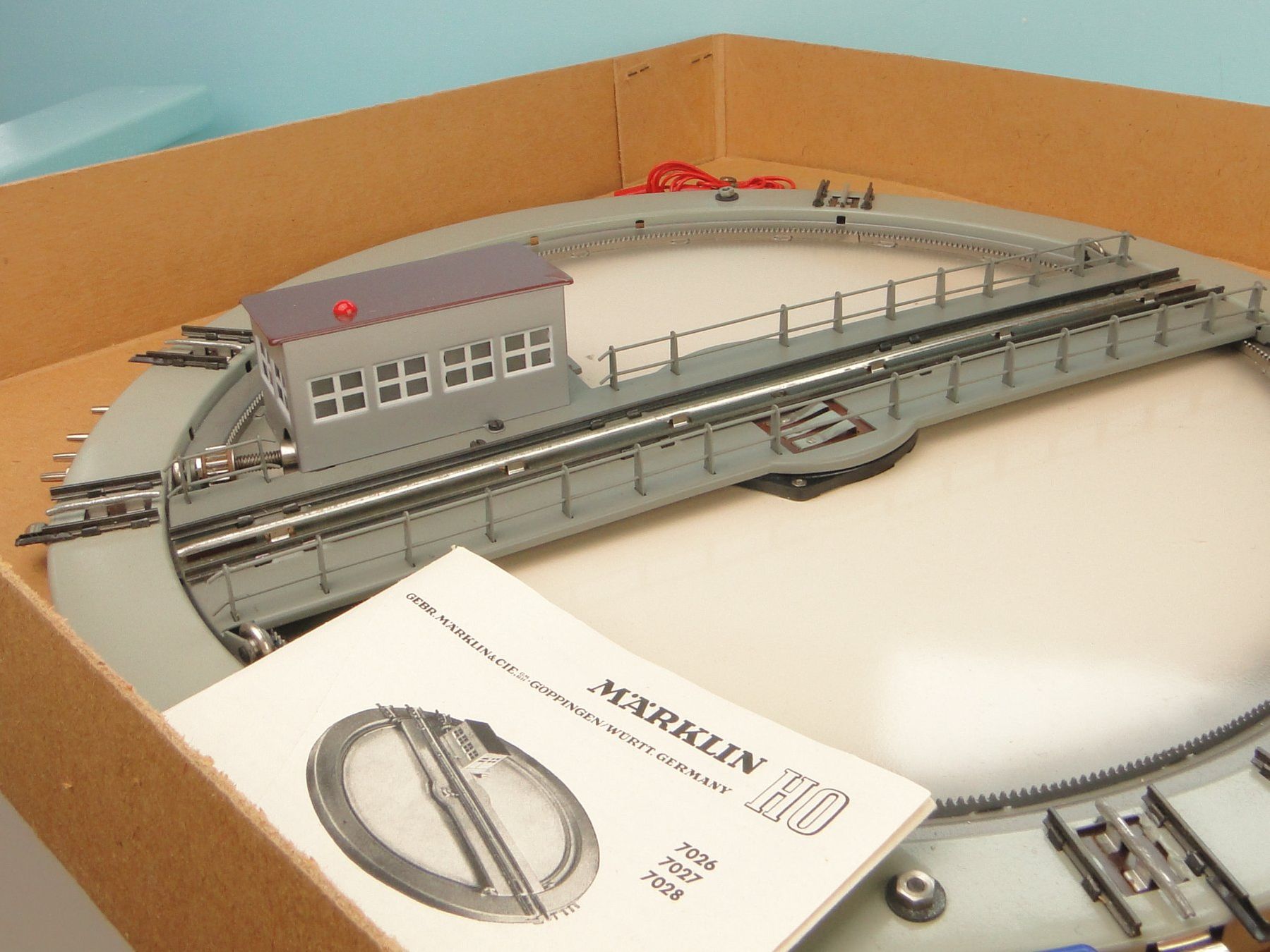Märklin Modellini di ferrovie: Märklin 7027 Drehscheibe – Usato da Bülach venduto da cann11 1