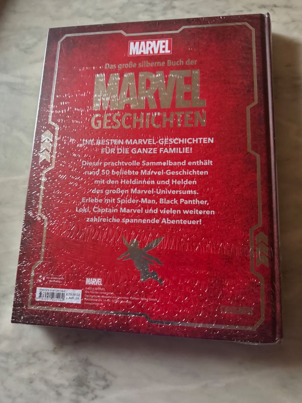 Libri: DAS GROSSE SILBERNE BUCH DER MARVEL GESCHICHTEN – Nuovo e nell'imballaggio originale da hägendorf venduto da twilightprincess 1