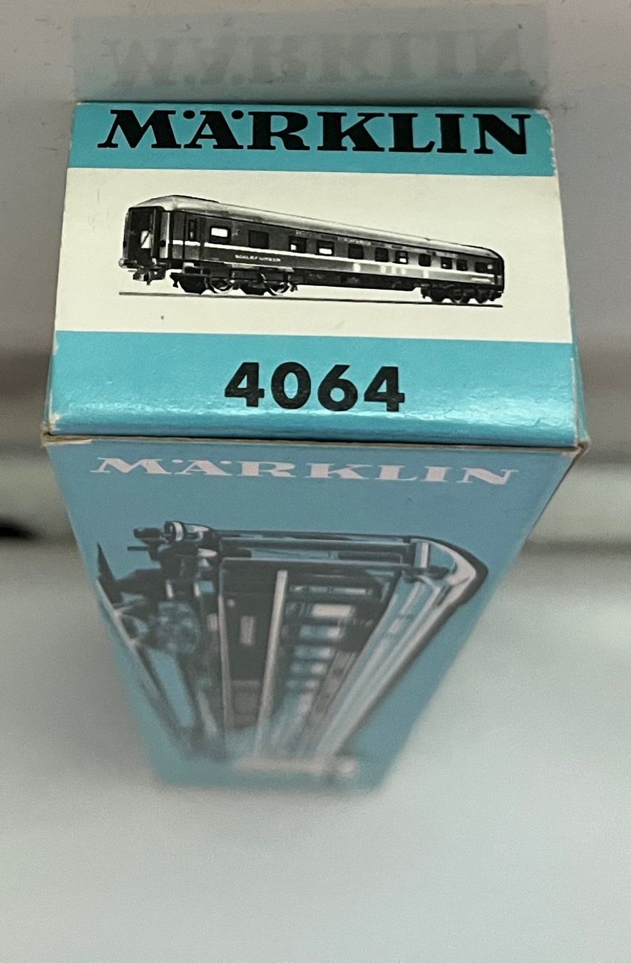 Märklin Modellini di ferrovie: Märklin 4064 von 1967 Blechwagen – Usato da Bleiken venduto da hbw45 3