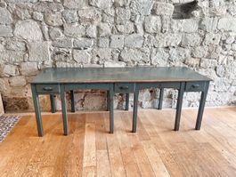 magnifique ancienne, table de métier