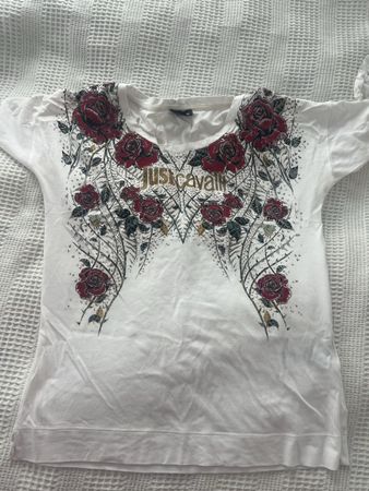 Like New Just Cavalli T-shirt Size M, Summer Top 🌹