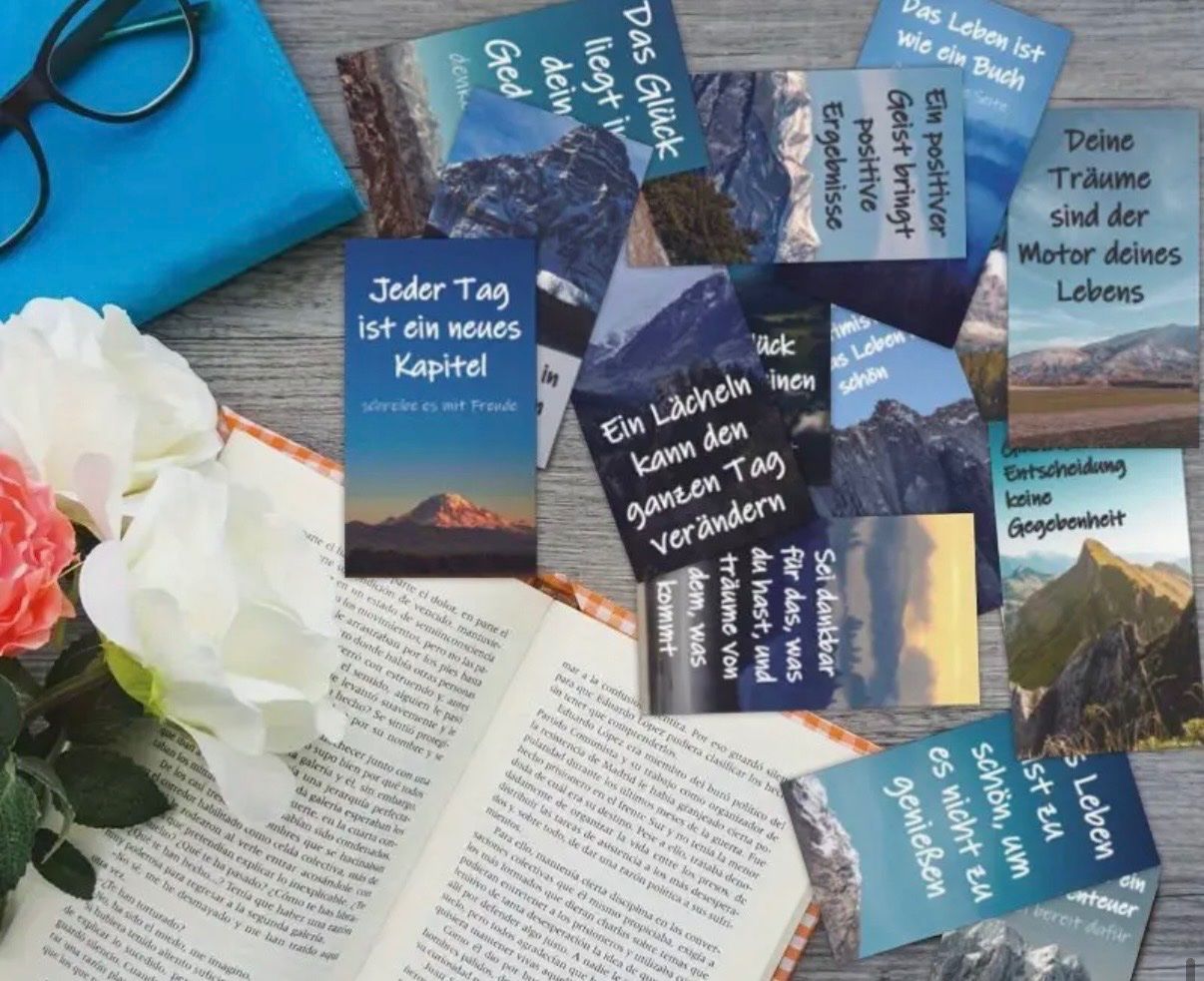 Libri: 100x Affirmationskarten-Landschaften- Positiv-Visualisieren – Nuovo e nell'imballaggio originale da Teufenthal AG venduto da MeineSchatztruhe 1