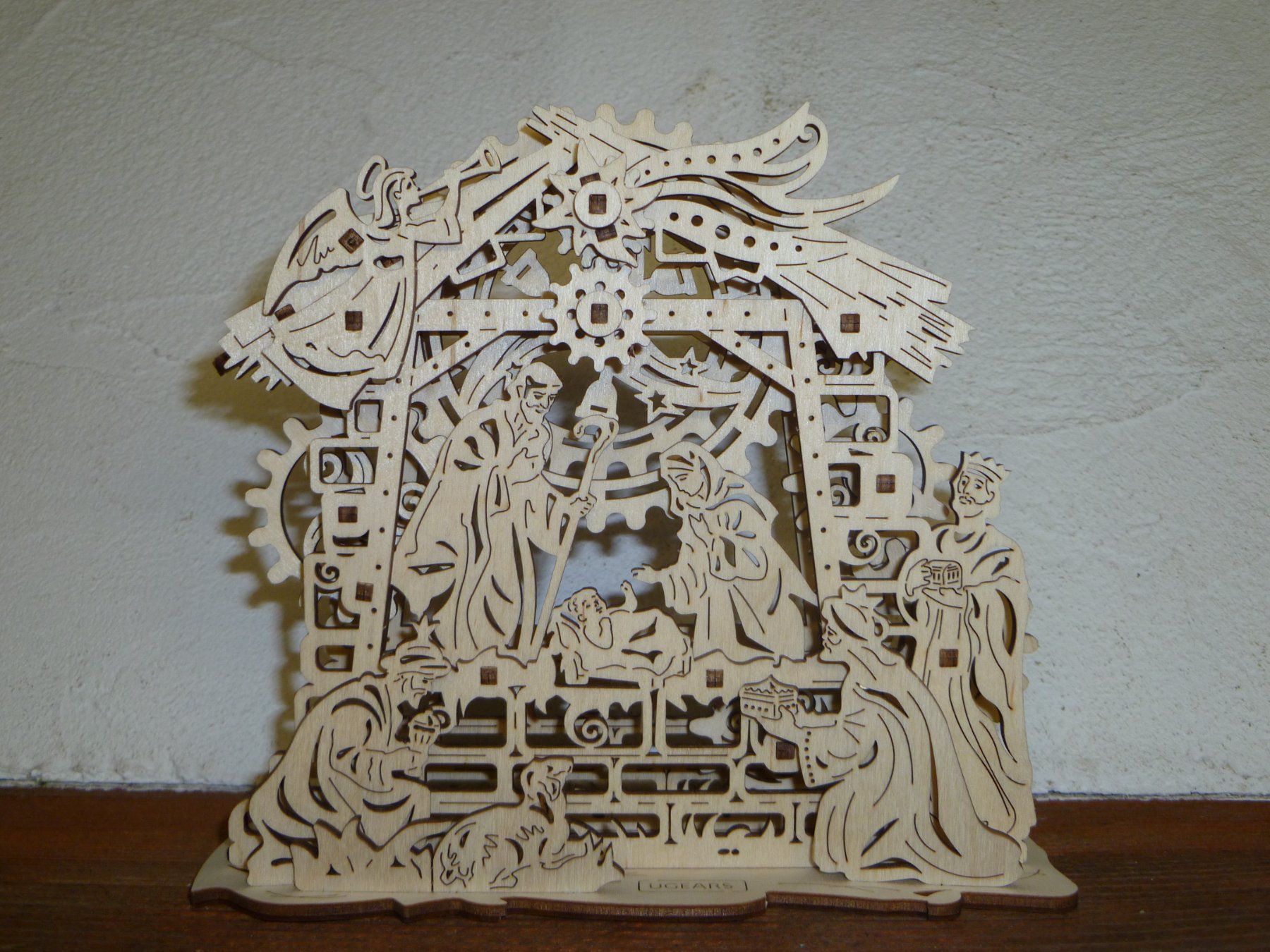 Articoli in legno: neue Weihnachtskrippe aus Holz (UGEARS) – Nuovo e nell'imballaggio originale da St. Niklaus VS venduto da Heischo69 1
