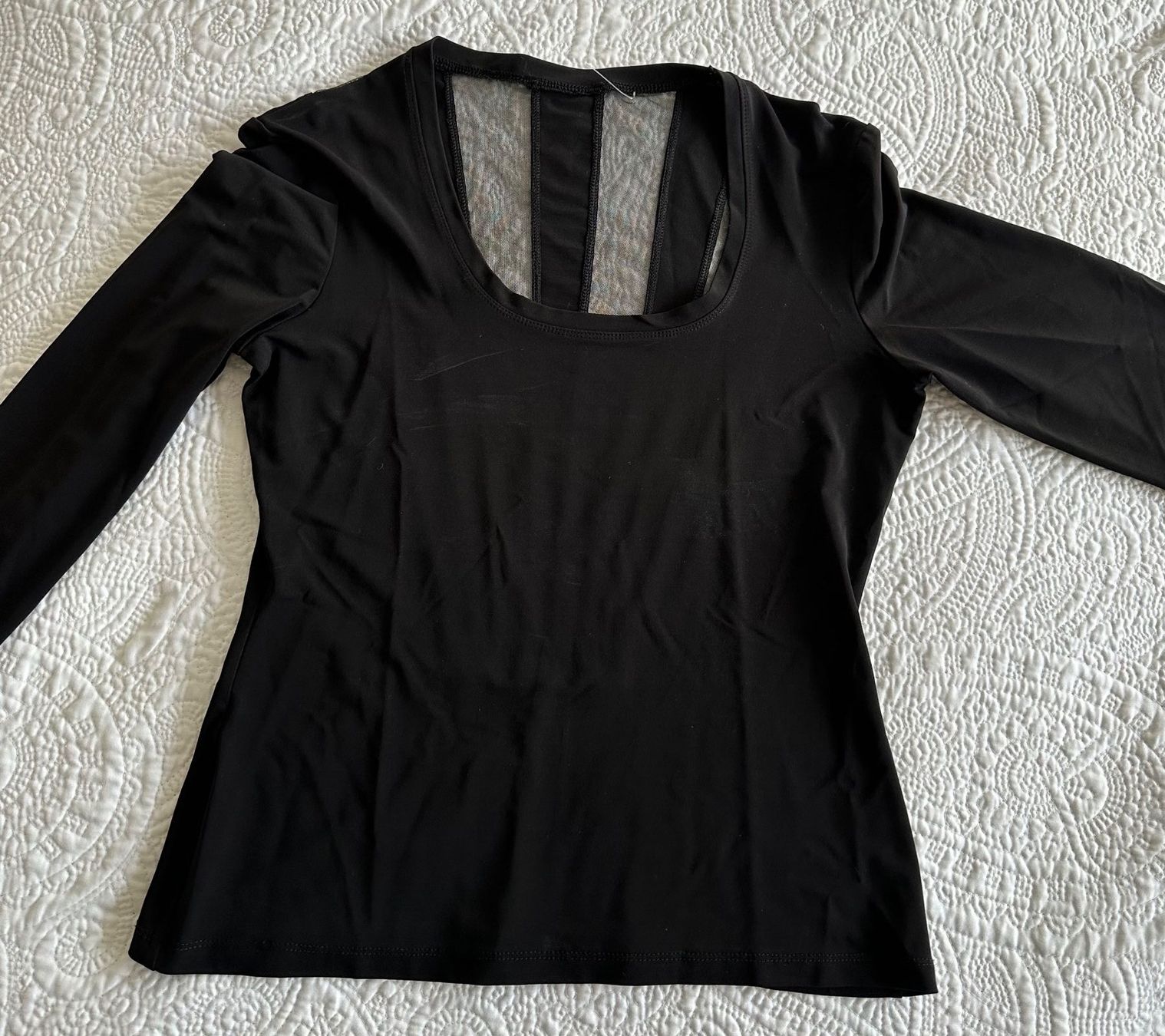 Camicette: NEU Shirt elegant - schwarz Gr. 38 – Usato da Luzern venduto da Chris-333 2