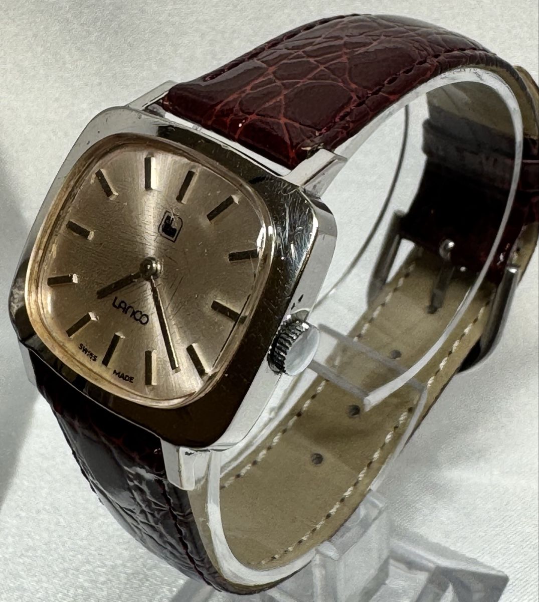 Lanco Orologi: Vintage LANCO Handaufzug – Usato da Untersiggenthal venduto da TimeandShine 1