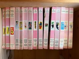 Lot de 15 livres ancienne bibliothèque rose