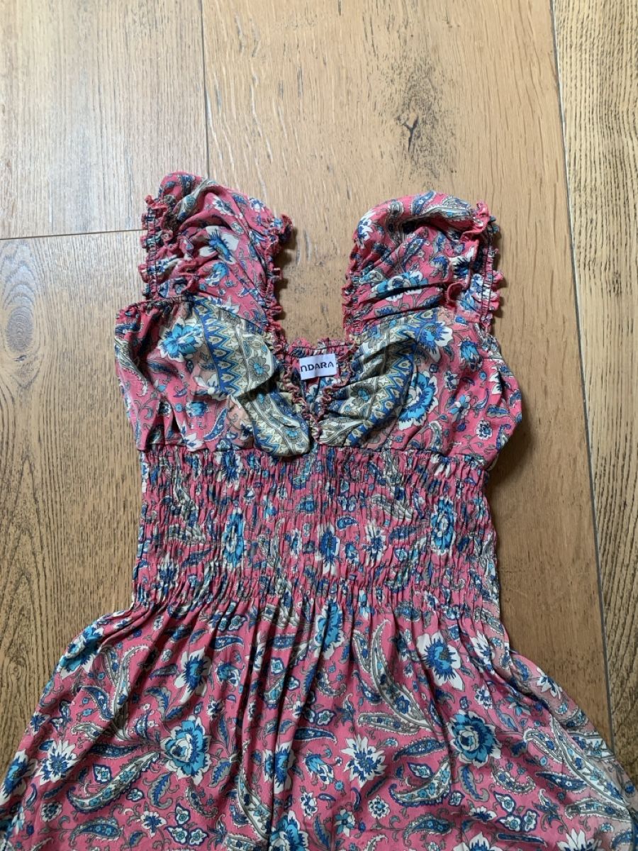 Vestiti: Indara Kleid, Seide-/Polyester, M/L – Usato da Thierachern venduto da reten 2