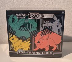 Pokémon Drachenwandel Top Trainer Box Deutsch Neu