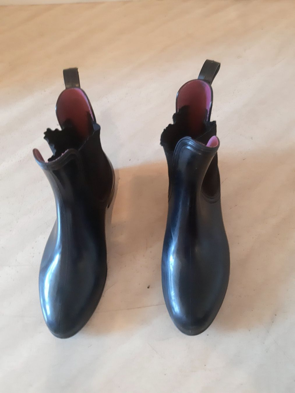 Scarpe da donna: Regen-Boots, Regenstiefel, Gr. 39, schwarz – Usato da Zürich venduto da oli_6mdg