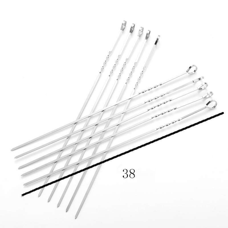 Set di posate: 10er Set Grillspiesse - 38 cm – Nuovo e nell'imballaggio originale da Werdenberg venduto da EXA-Outdoor 2