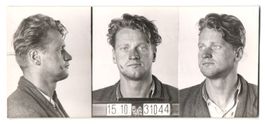 Fotografie Polizeifoto / Mugshot, Robert
