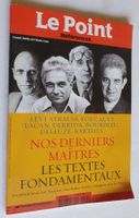 Le Point Hors-Série - Nos derniers maîtres - Philosophie