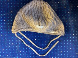 Maxima Kinder Mütze, grau, Grösse 52/54, warm für Winter